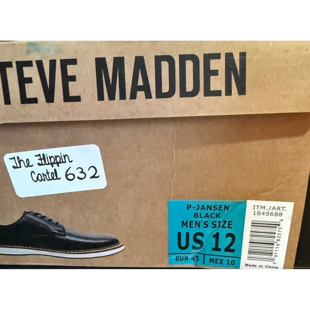 Steve Madden men black